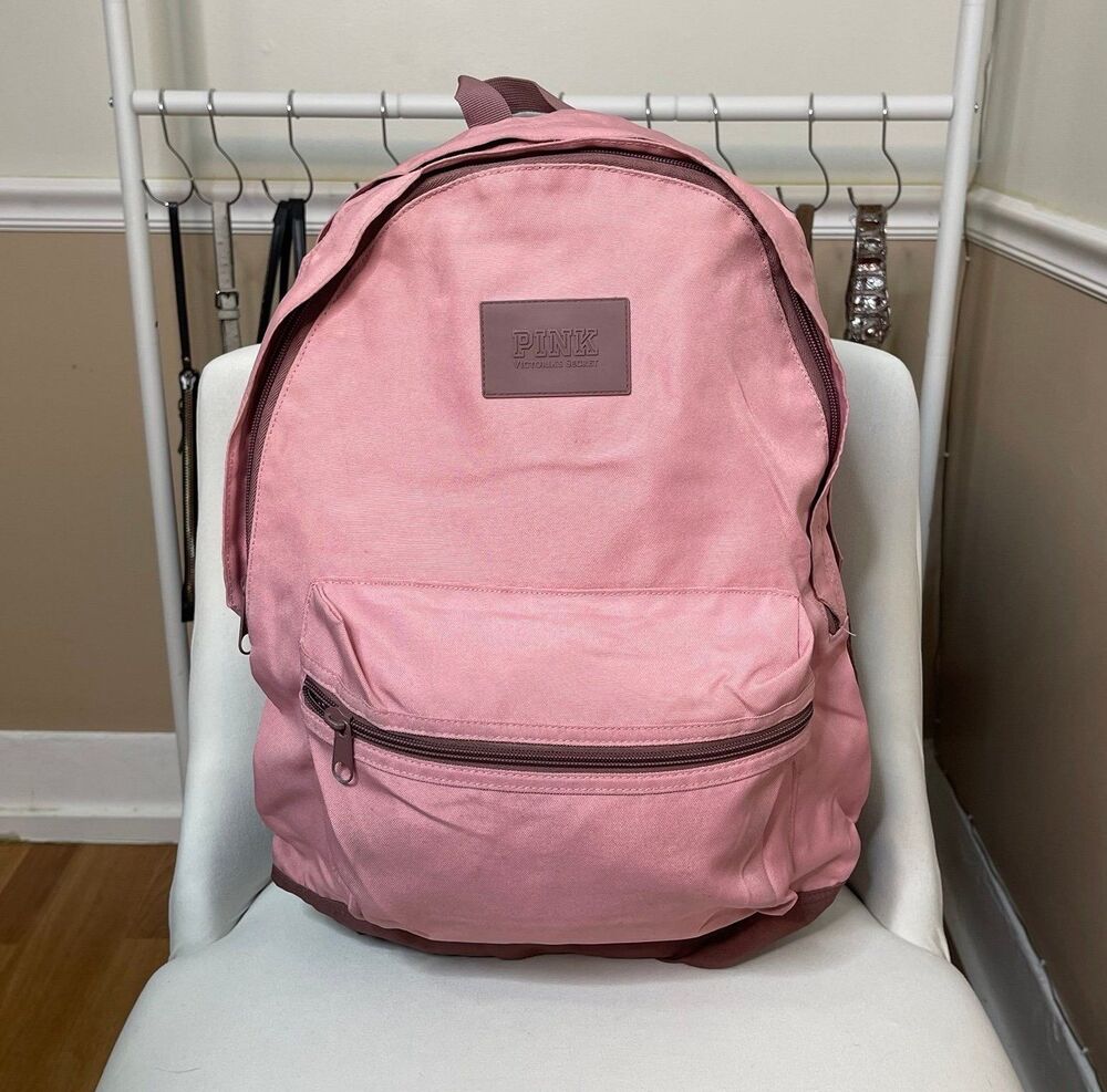 Victoria’s Secret PINK Y2K Vintage Classic Pink Campus Backpack Bag